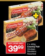 County Fair Chicken Steaklets-2 x 400gm