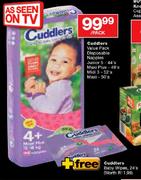 Cuddlers Value Pack Disposable Nappies Maxi Plus - 48's Per Pack