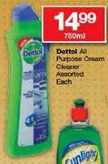 Dettol All Purpose Cream Cleaner-750ml