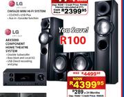 LG ARX5000 Component Home Theatre System-Each