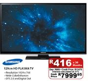 Samsung 129cm HD Plasma TV-Each