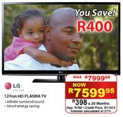 LG 127cm HD Plasma TV-Each