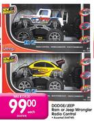 Dodge Jeep Ram or Jeep Wrangler Radio Control-Each
