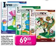 Action Windmill, T-Rex Dino Construction Set or Dream House Construction Set-Per Set