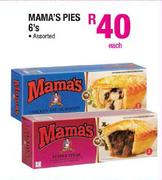 Mama's Pies Assorted-6's Each