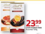 Lindt Creation Slab Assorted-100g Each