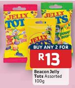 Beacon Jelly Tots Assorted-2x100g