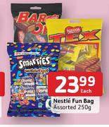 Nestle Fun Bag Assorted-250g Each