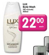 Lux Body Wash-400ml Each