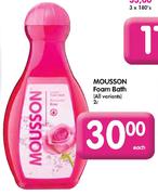 Mousson Foam Bath-2L Each