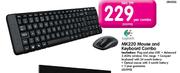 Logitech MK220 Mouse & Keyboard Combo