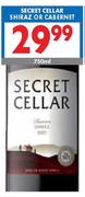 Secret Cellar Shiraz Or Cabernet-750ml