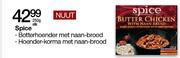 Spice Botterhoender Met Naan Brood-250gm