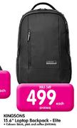 Kingsons 15.6" Laptop Backpack-Elite