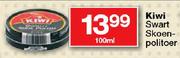 Kiwi Swart Skoenpolitoer-100ml