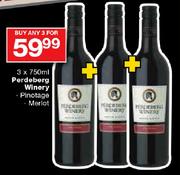 Perdeberg Winery Merlot-3 x 750ml