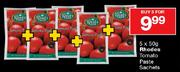 Rhodes Tomato Paste Sachets-5 x 50gm
