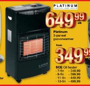 Platinum 3 Paneel Gasverwarmer-Elk