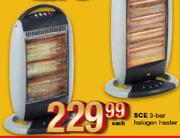 SCE 3 Bar Halogen Heater-Each