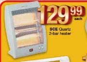 SCE Quartz 2 Bar Heater-Each