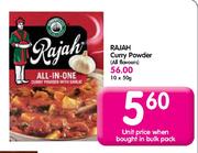 Rajah Curry Powder-10X50g