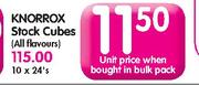 Knorrox Stock Cubes-10X24 Per Pack