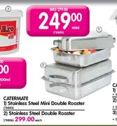 Catermate Stainless Steel Double Roaster