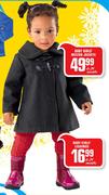 Baby Girls' Melton Jackets-Each