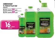 Greenheat 750ml Fuel Gel-Each
