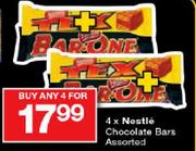 Nestle Chocolate Bars-4's