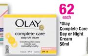 Olay Complete Care Day Or Night Cream-50Ml Each