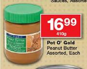 Pot O' Gold Peanut Butter-410gm