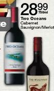 Two Oceans Cabernet Sauvignon/Merlot-750ml Each