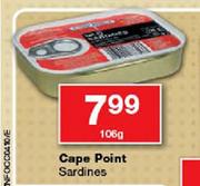 Cape Point Sardines-106gm