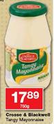 Crosse & Blackwell Tangy Mayonnaise-750gm