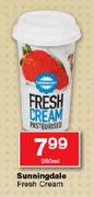 Sunningdale Fresh Cream-250ml