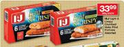 I&J Light & Crispy Crumbed Hake Fillet Portions Assorted-500g Each