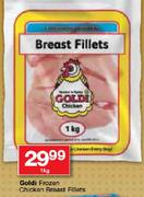 Goldi frozen Chicken Breast Fillets-1kg