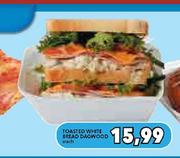 Toasted White Bread Dagwood-Each