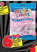 Mister Sweet Yumallows Assorted-150g Each