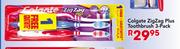 Colgate Zig-Zag Plus Toothbrush 3-Pack