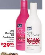 VO5 Shampoo or Conditioner-500ml Each