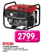 Ryobi 2.3KVA Generator(RG2700)