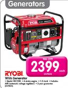 Ryobi 1KVA Generator(RG1200)