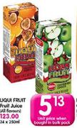 Liqui Fruit Juice(All Flavours)-250ml Each
