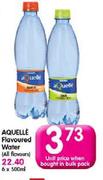 Aquelle Flavoured Water(All Flavours)-500ml Each