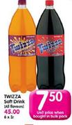 Twizza Soft Drink(All Flavours)-2Ltr Each