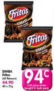 Simba Fritos(All Flavours)-48X25g