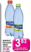 Aquelle Flavoured Water (All Flavours)-500ml Each