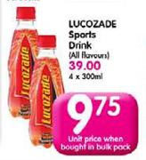 Lucozade Sports Drink (All Flavours)-300ml Each